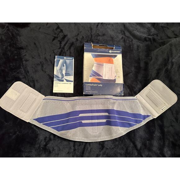 BAUERFEIND LUMBOTRAIN LADY BACK BRACE SIZE 2 - Picture 2 of 5
